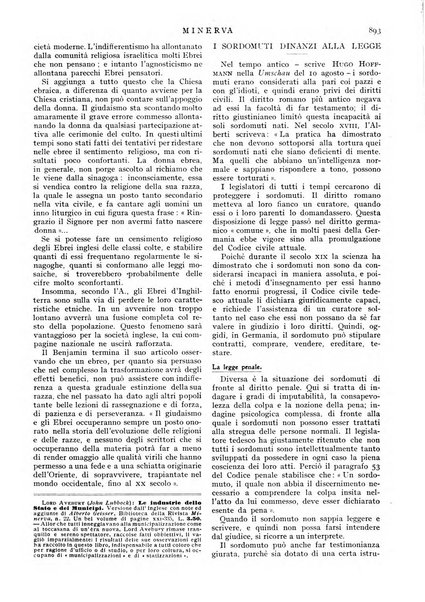 Minerva rassegna internazionale