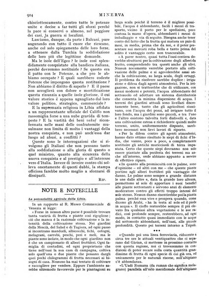 Minerva rassegna internazionale