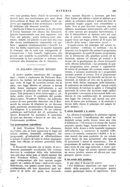 Minerva rassegna internazionale