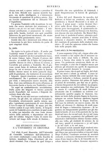 Minerva rassegna internazionale