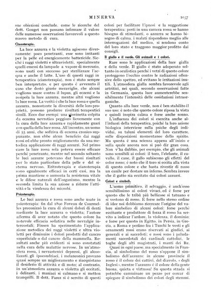 Minerva rassegna internazionale