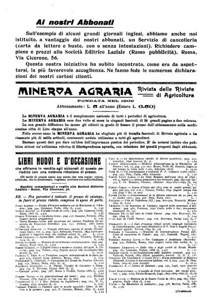 Minerva rassegna internazionale