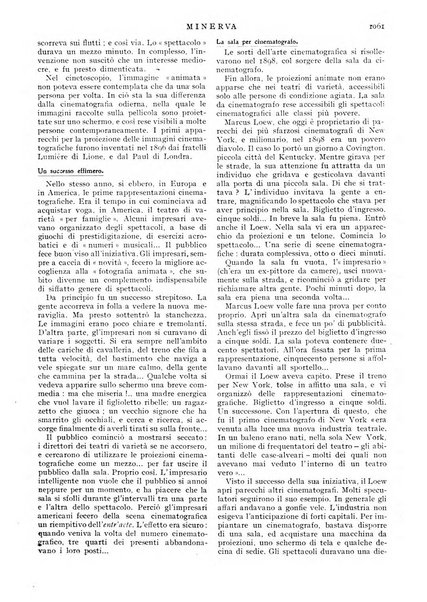 Minerva rassegna internazionale