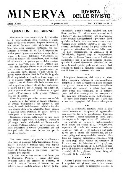 Minerva rassegna internazionale