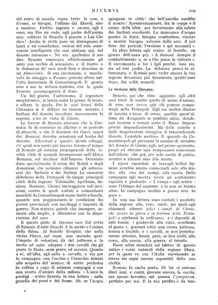 Minerva rassegna internazionale