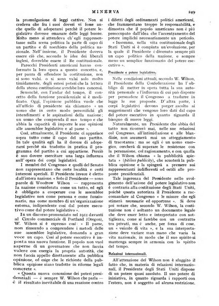 Minerva rassegna internazionale