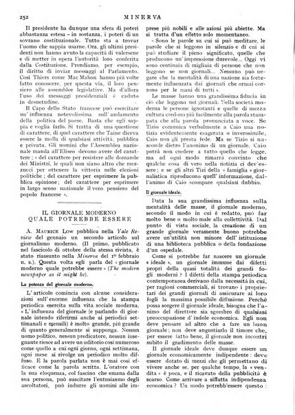 Minerva rassegna internazionale