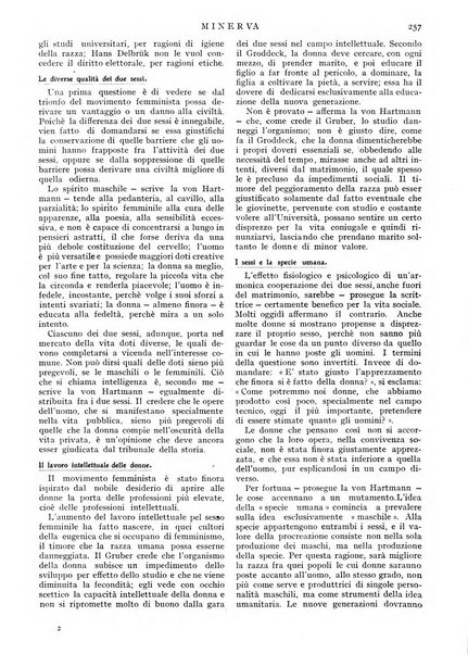 Minerva rassegna internazionale