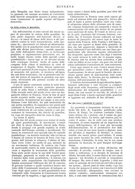 Minerva rassegna internazionale