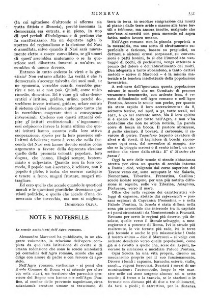 Minerva rassegna internazionale