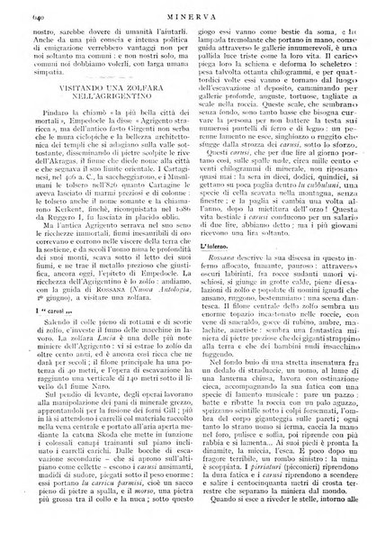 Minerva rassegna internazionale