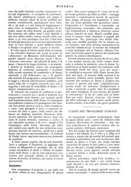 Minerva rassegna internazionale