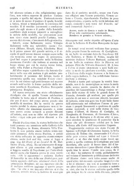 Minerva rassegna internazionale