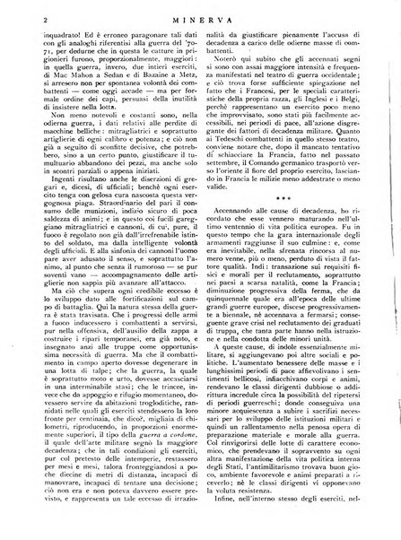 Minerva rassegna internazionale