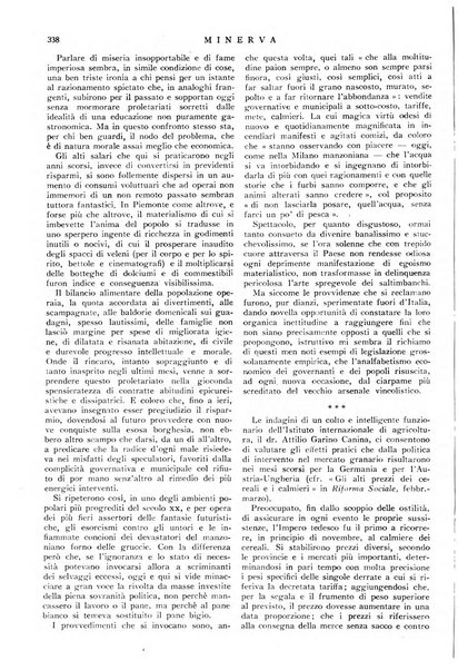 Minerva rassegna internazionale