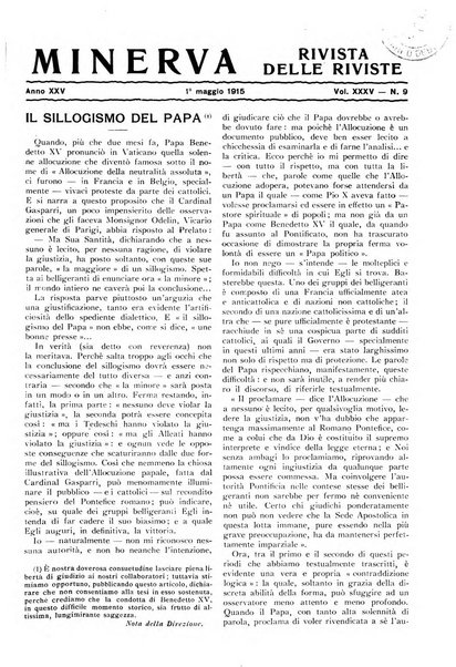 Minerva rassegna internazionale