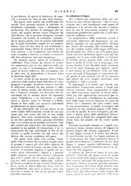 Minerva rassegna internazionale