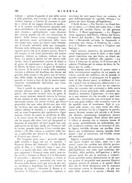 Minerva rassegna internazionale