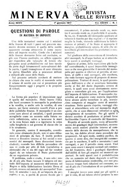 Minerva rassegna internazionale