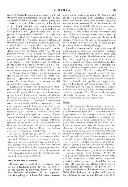 Minerva rassegna internazionale