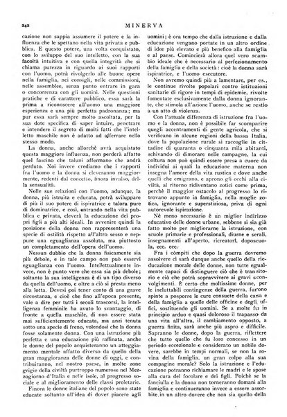 Minerva rassegna internazionale