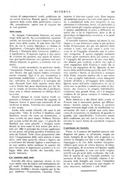 Minerva rassegna internazionale