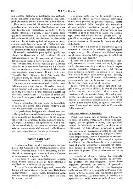 Minerva rassegna internazionale