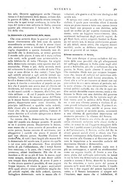 Minerva rassegna internazionale