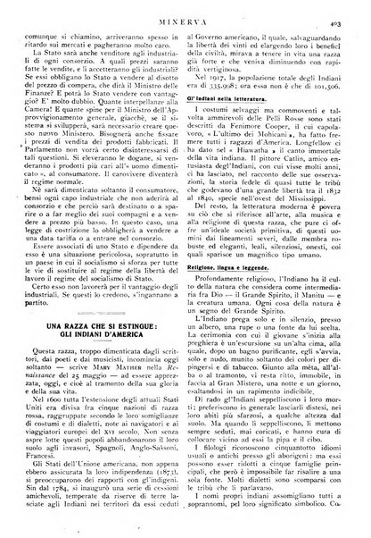 Minerva rassegna internazionale