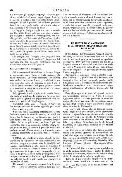 Minerva rassegna internazionale