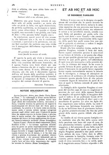 Minerva rassegna internazionale