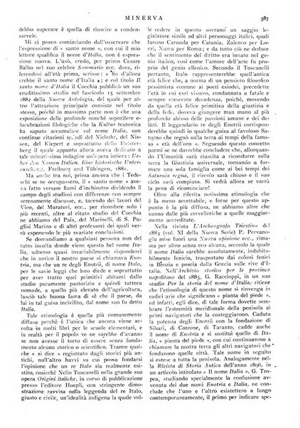 Minerva rassegna internazionale