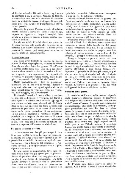 Minerva rassegna internazionale