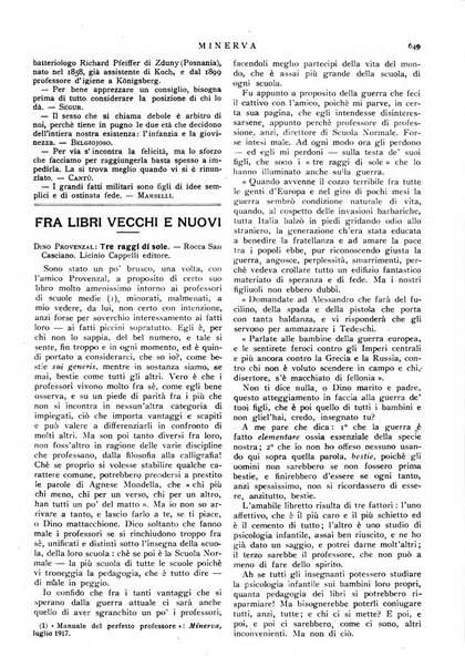 Minerva rassegna internazionale