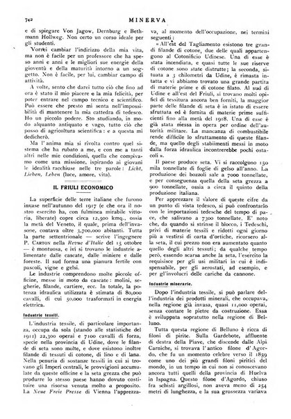 Minerva rassegna internazionale