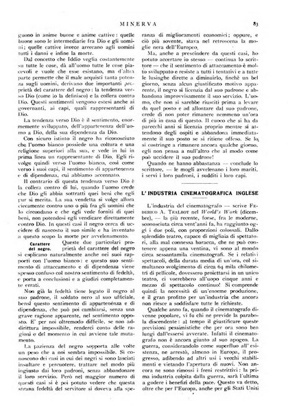 Minerva rassegna internazionale