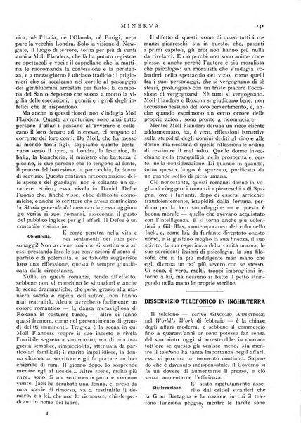 Minerva rassegna internazionale