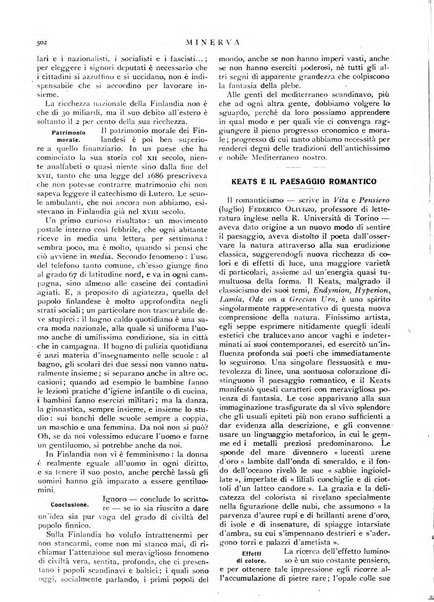 Minerva rassegna internazionale