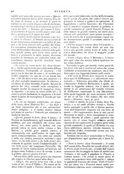 Minerva rassegna internazionale