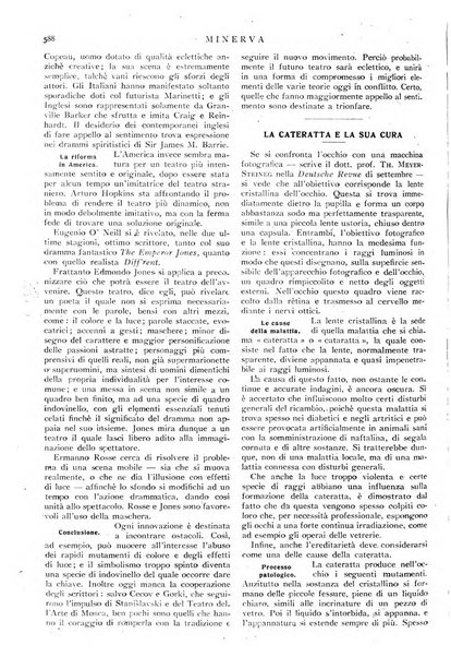 Minerva rassegna internazionale