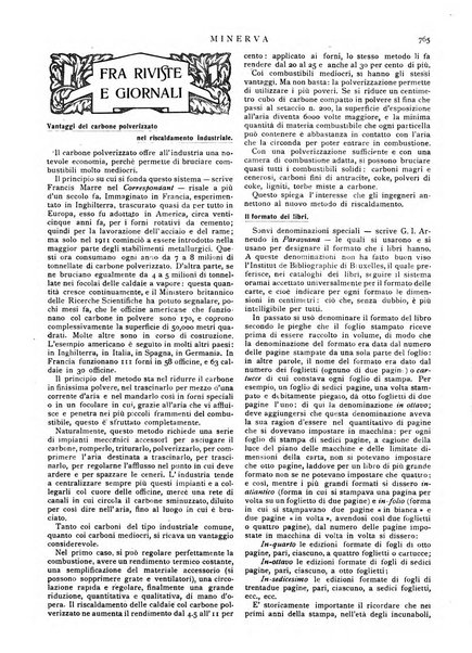 Minerva rassegna internazionale