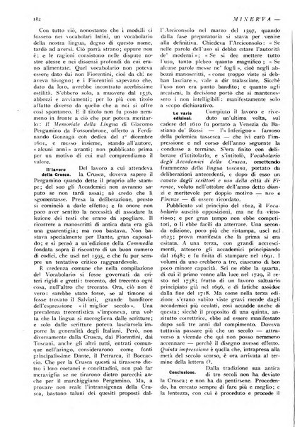 Minerva rassegna internazionale