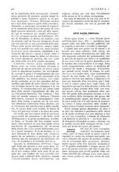 Minerva rassegna internazionale