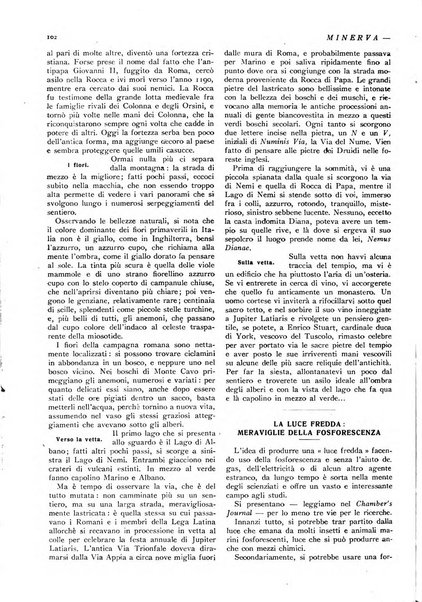 Minerva rassegna internazionale