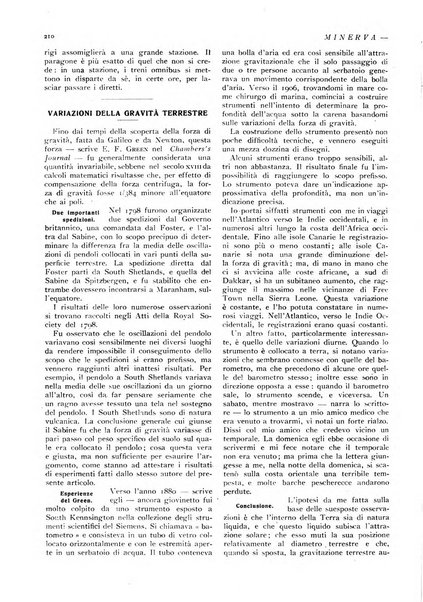 Minerva rassegna internazionale