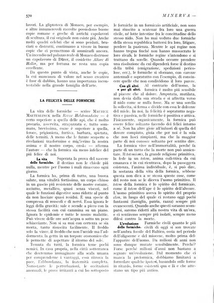 Minerva rassegna internazionale