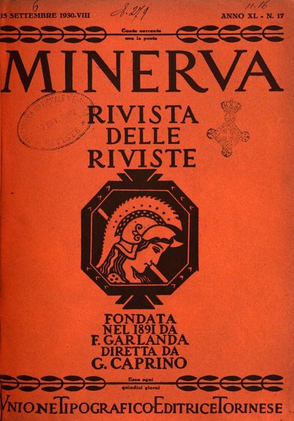 Minerva rassegna internazionale