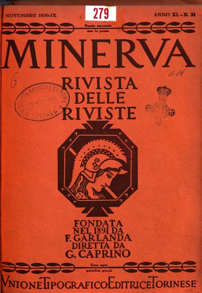 Minerva rassegna internazionale