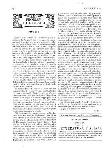 Minerva rassegna internazionale