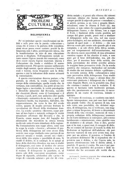 Minerva rassegna internazionale